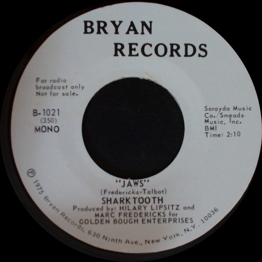 Shark Tooth - Jaws / Jaws side A