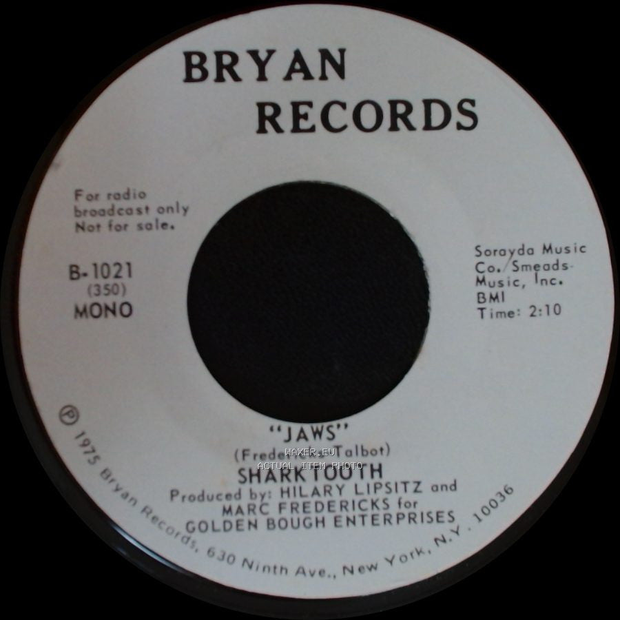 Shark Tooth - Jaws / Jaws side B