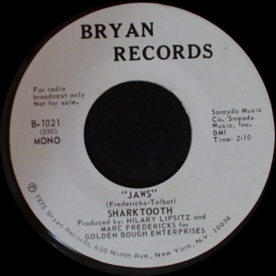 Shark Tooth - Jaws / Jaws side B