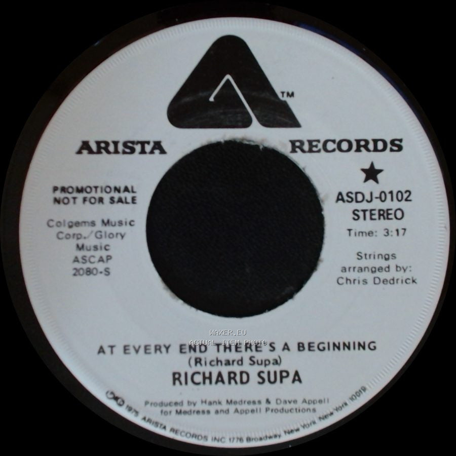 Richard Supa - At Every End There's A Beginning / At Every End There's A Beginning side B