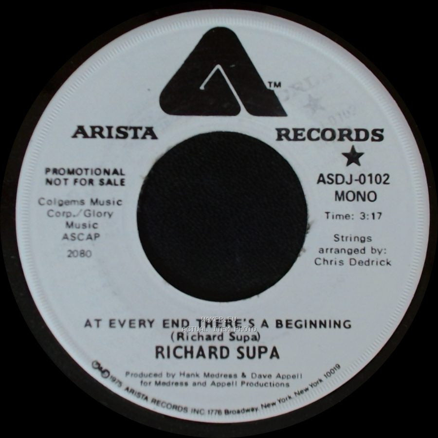 Richard Supa - At Every End There's A Beginning / At Every End There's A Beginning side B