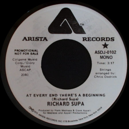 Richard Supa - At Every End There's A Beginning / At Every End There's A Beginning side A