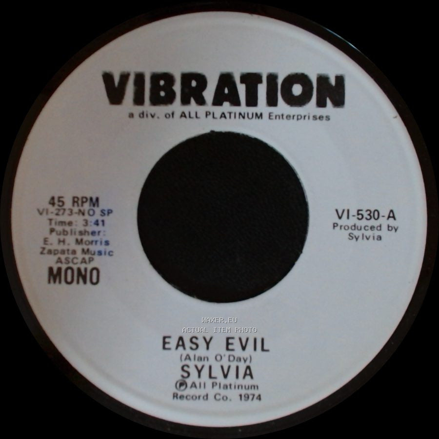 Sylvia - Easy Evil / Easy Evil side A