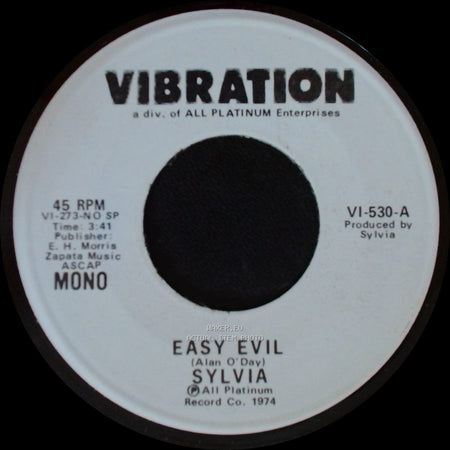 Sylvia - Easy Evil / Easy Evil side A
