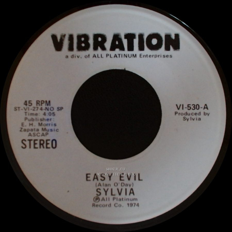 Sylvia - Easy Evil / Easy Evil side A