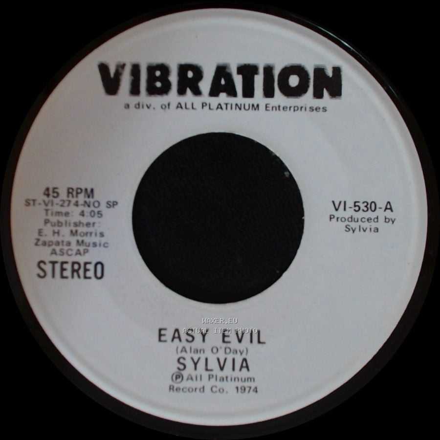 Sylvia - Easy Evil / Easy Evil side A