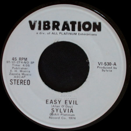 Sylvia - Easy Evil / Easy Evil side A