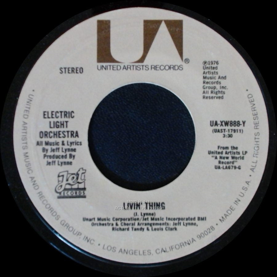 Electric Light Orchestra - Ma-Ma-Ma Belle / Livin' Thing side B