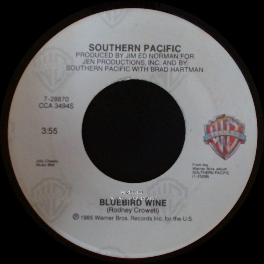 Southern Pacific - Bluebird Wine / Perfect Stranger side A