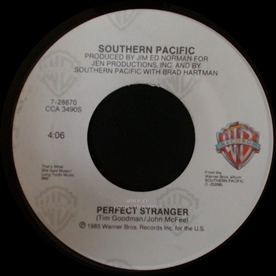Southern Pacific - Bluebird Wine / Perfect Stranger side B