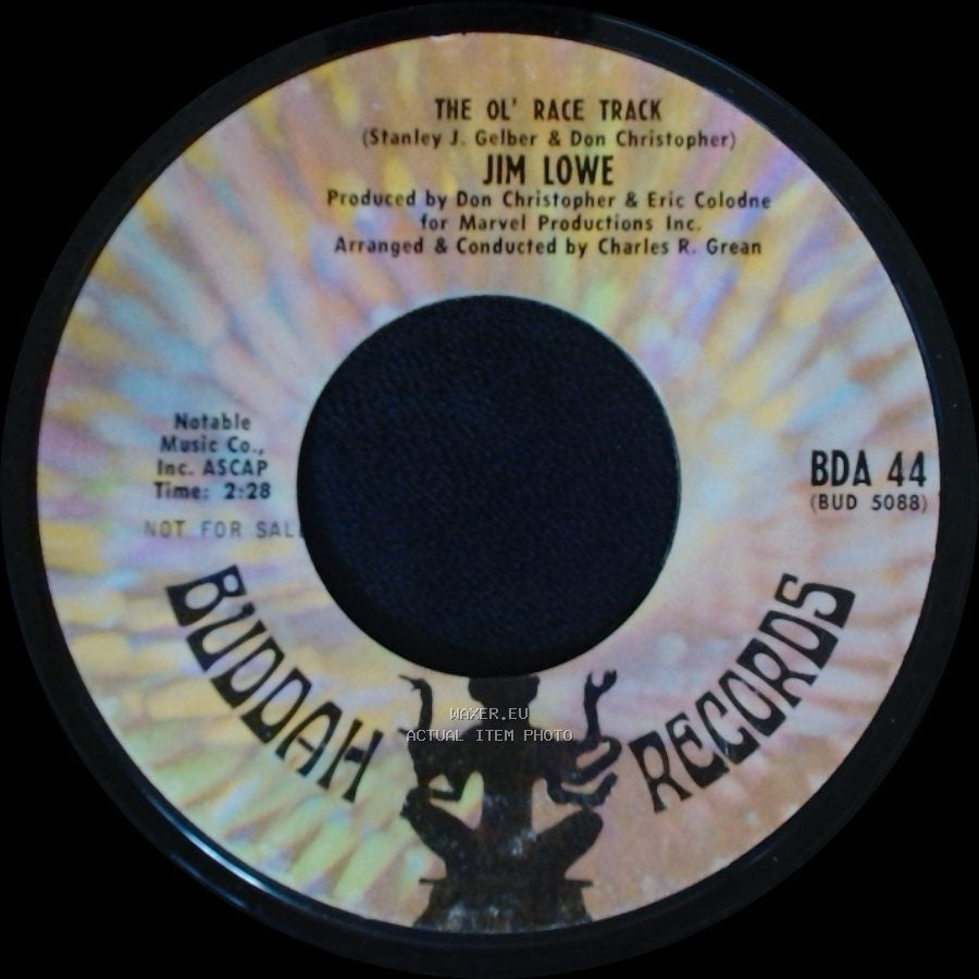 Jim Lowe - The Ol' Race Track / Michael J. Pollard For President side A