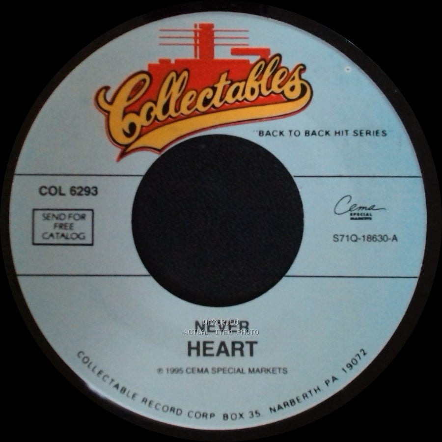 Heart - Nothin' At All / Never side B