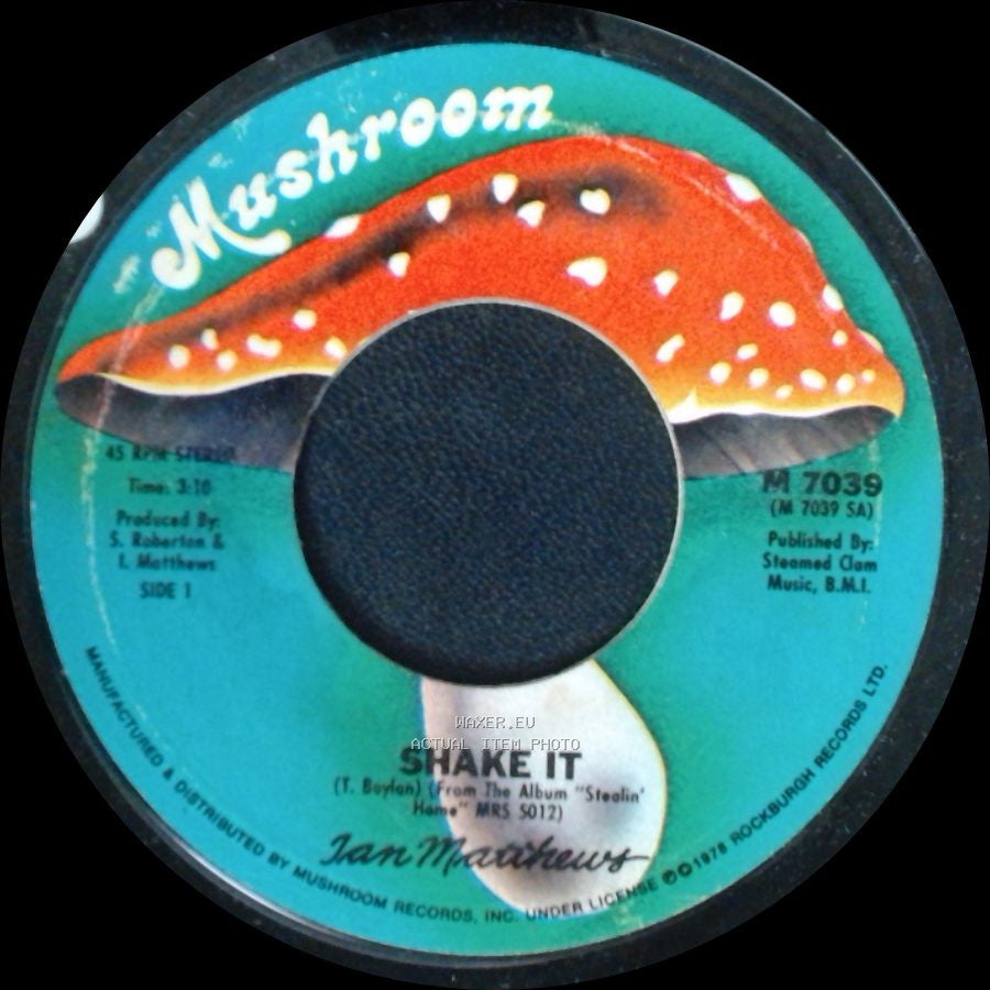 Ian Matthews - Shake It / Stealin' Home side A