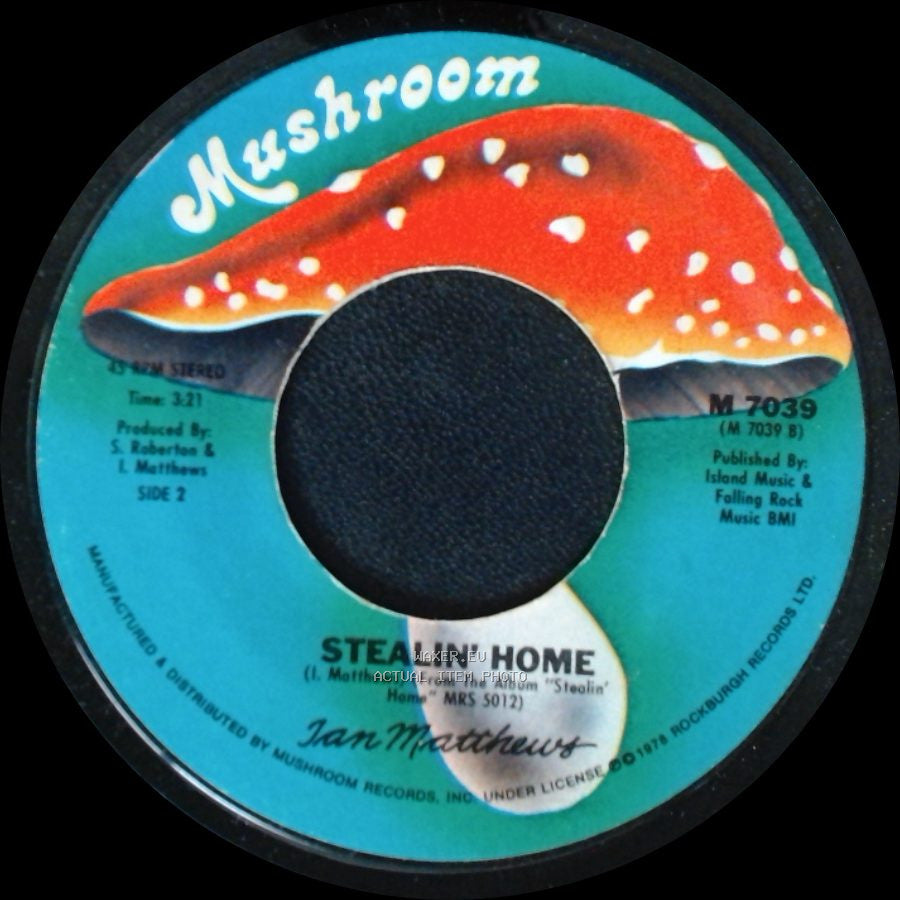 Ian Matthews - Shake It / Stealin' Home side B