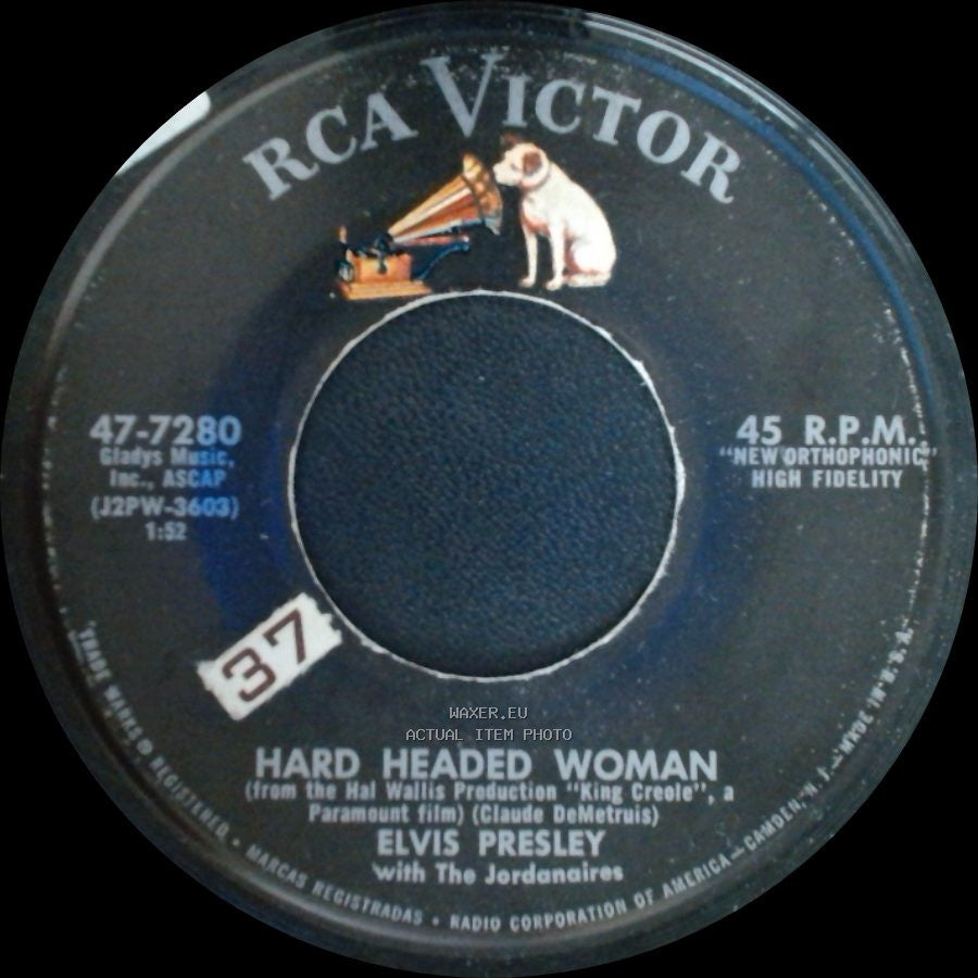 Elvis Presley - Hard Headed Woman / Don't Ask Me Why side A