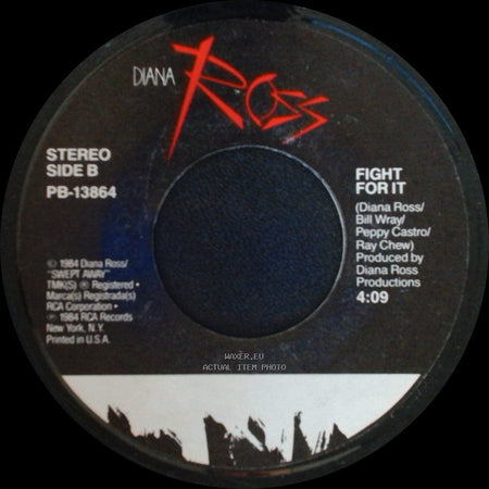Diana Ross - Swept Away / Fight For It side B