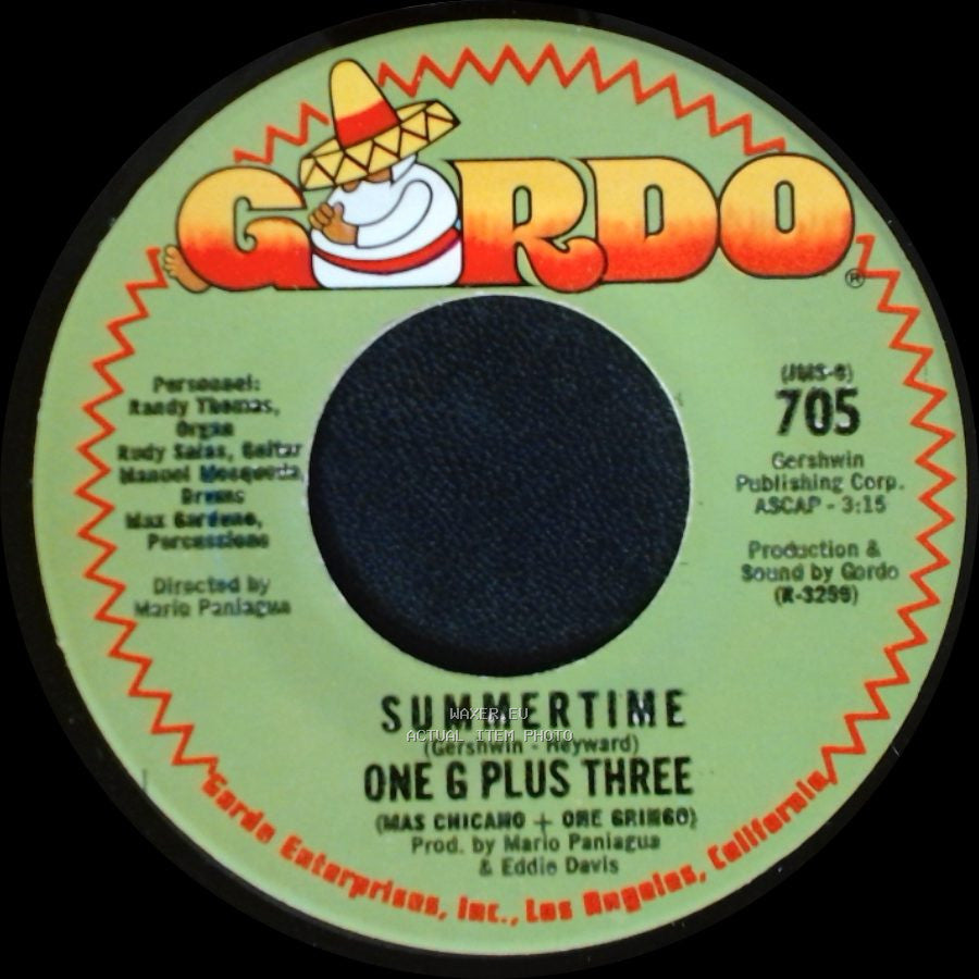 One 6 Plus Three - Summertime / Poquito Soul side A