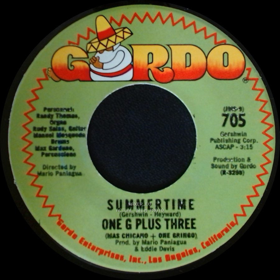 One 6 Plus Three - Summertime / Poquito Soul side A
