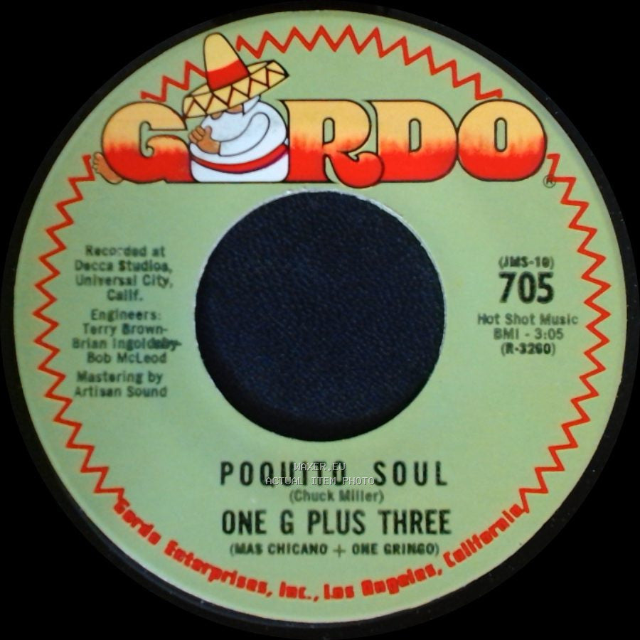 One 6 Plus Three - Summertime / Poquito Soul side B