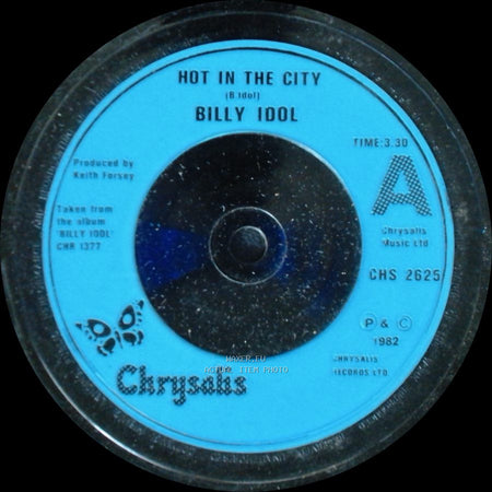 Billy Idol - Hot In The City / Dead On Arrival side A