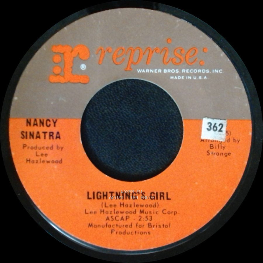 Nancy Sinatra - Lightning's Girl / Until It's Time For You To Go side A
