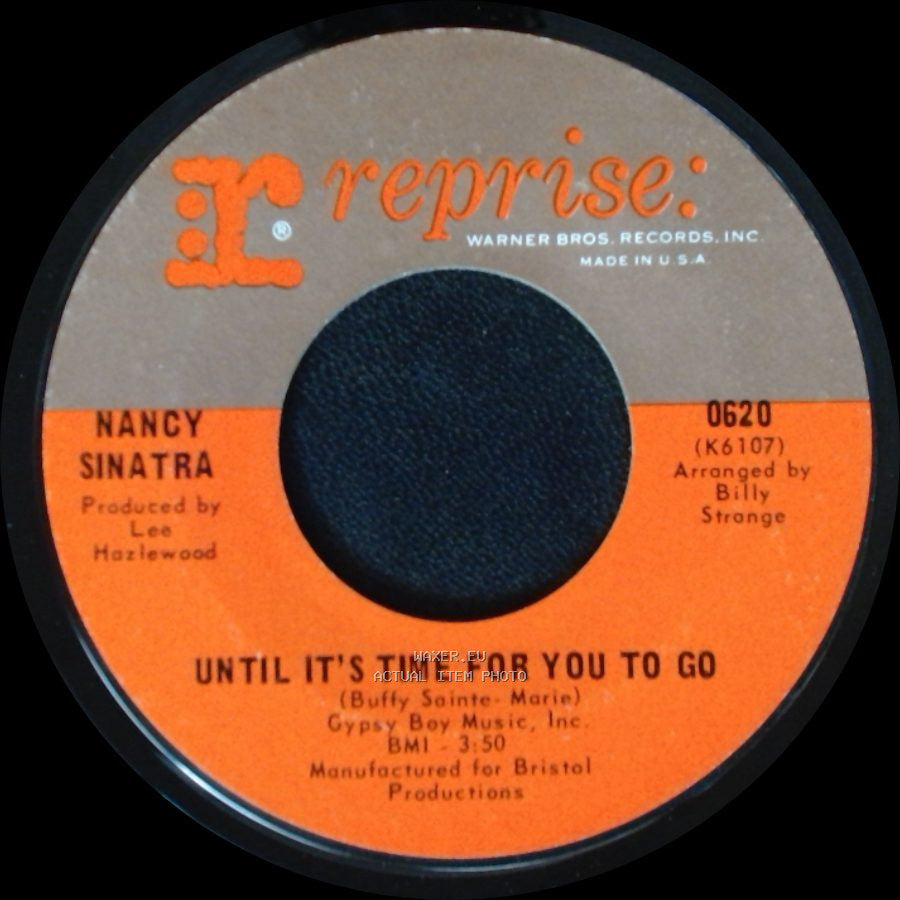 Nancy Sinatra - Lightning's Girl / Until It's Time For You To Go side B