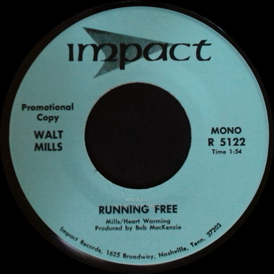 Walt Mills - Running Free / Running Free side B