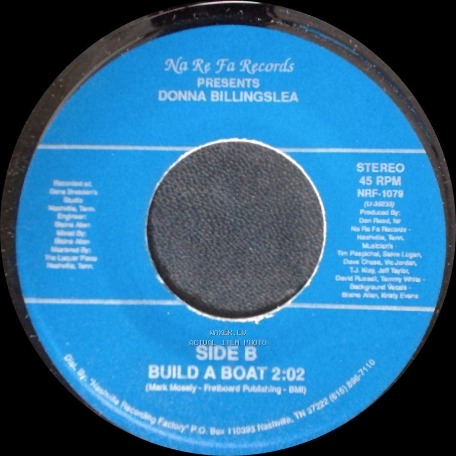 Donna Billingslea - Mother's Other Man / Unknown Title B side B
