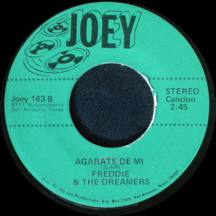 Freddie & The Dreamers - Agarate De Mi / Dime Porque Ahora Lloras side A