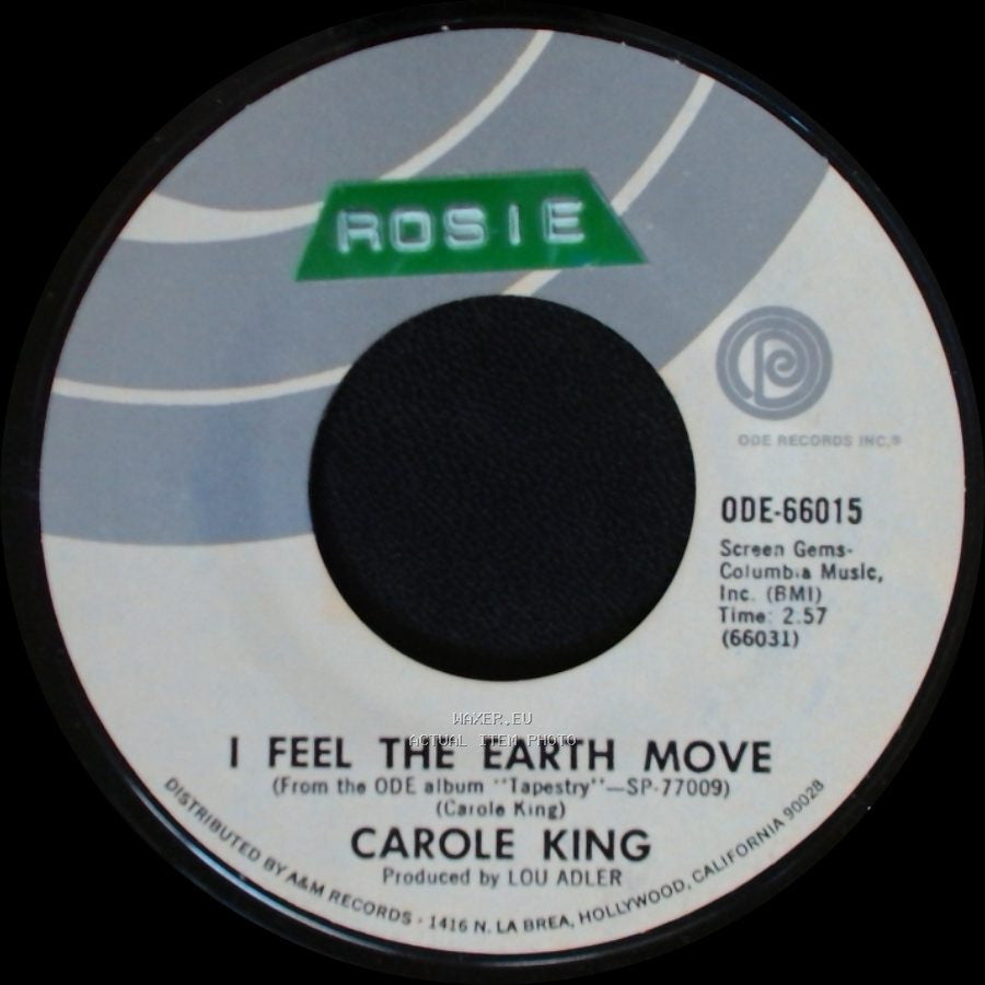 Carole King - I Feel The Earth Move / It's Too Late side A