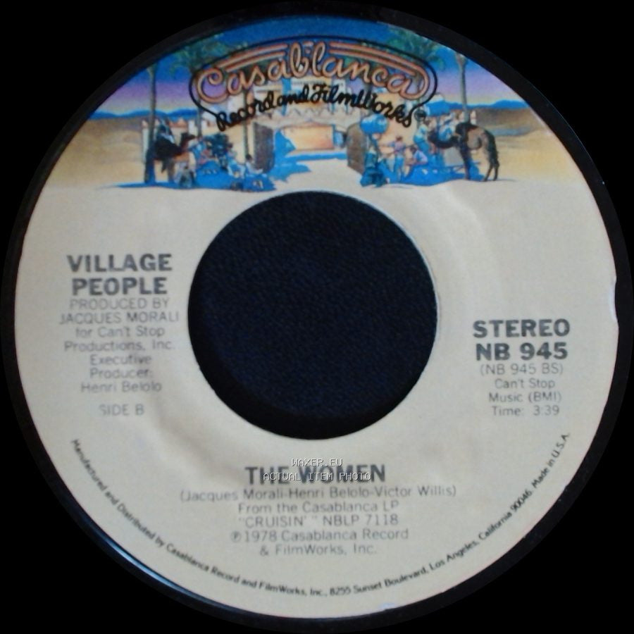 Village People - Y.M.C.A. / The Women side B