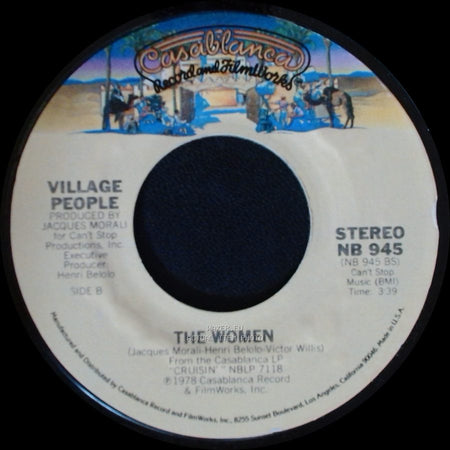Village People - Y.M.C.A. / The Women side B