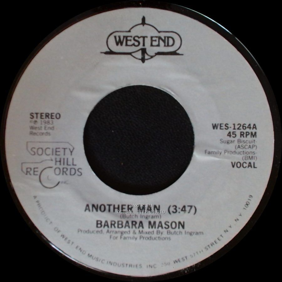 Barbara Mason - Another Man / Another Man (3:47) side B