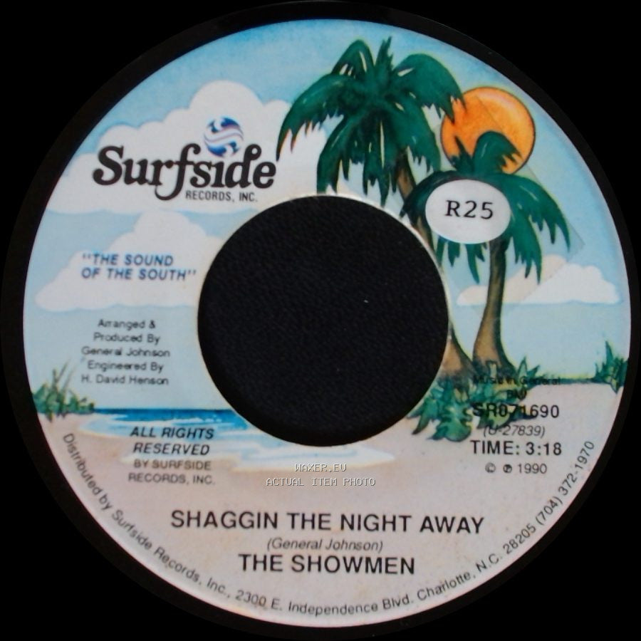 The Showmen - Shaggin The Night Away / Shaggin The Night Away side A