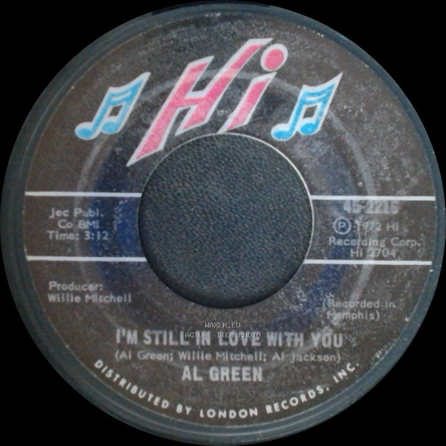 Al Green - I'm Still In Love With You / Old Time Lovin' side A