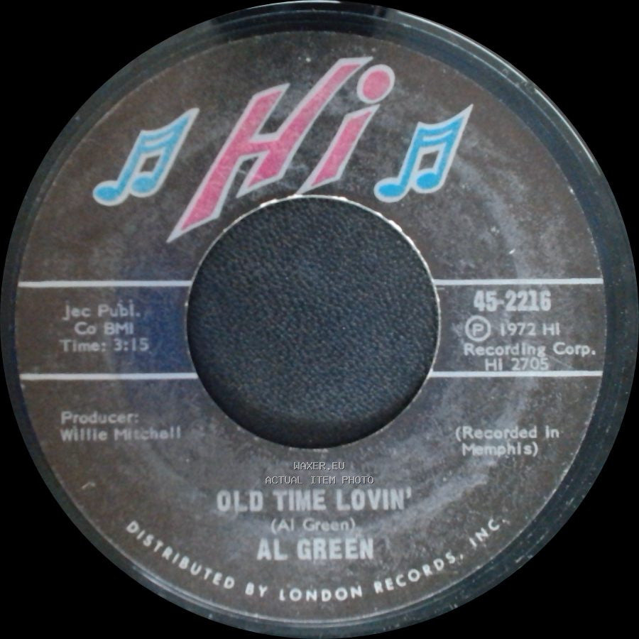 Al Green - I'm Still In Love With You / Old Time Lovin' side B