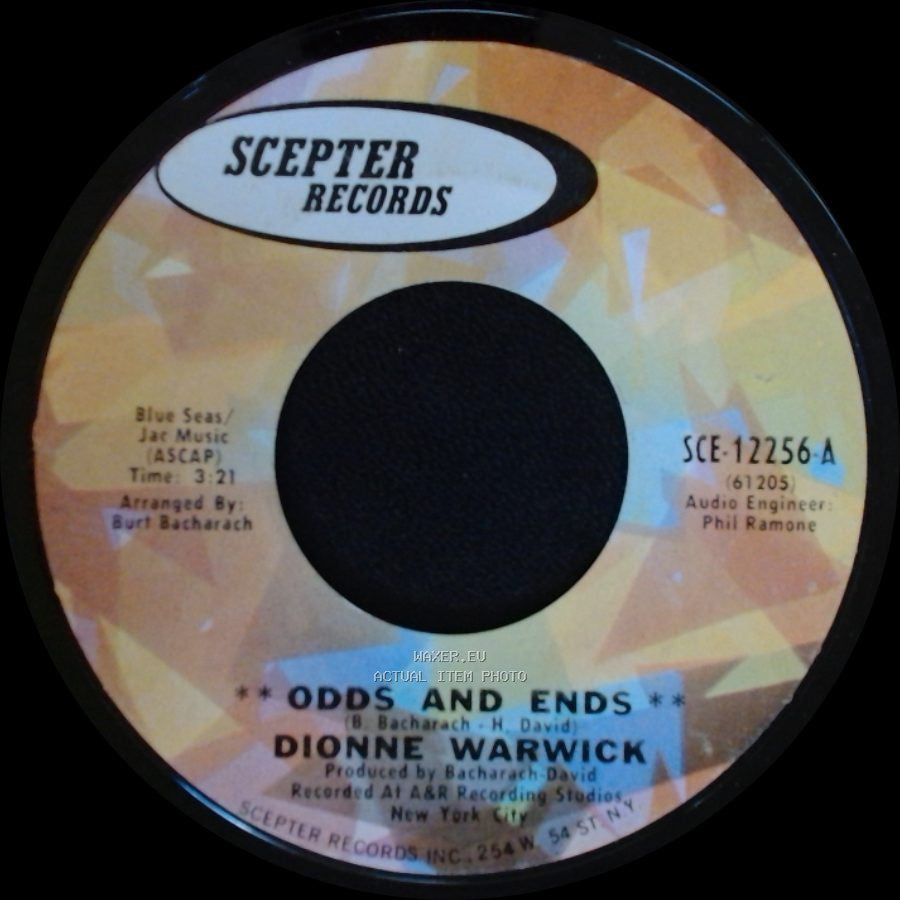 Dionne Warwick - Odds And Ends / As Long As There's An Apple Tree side A