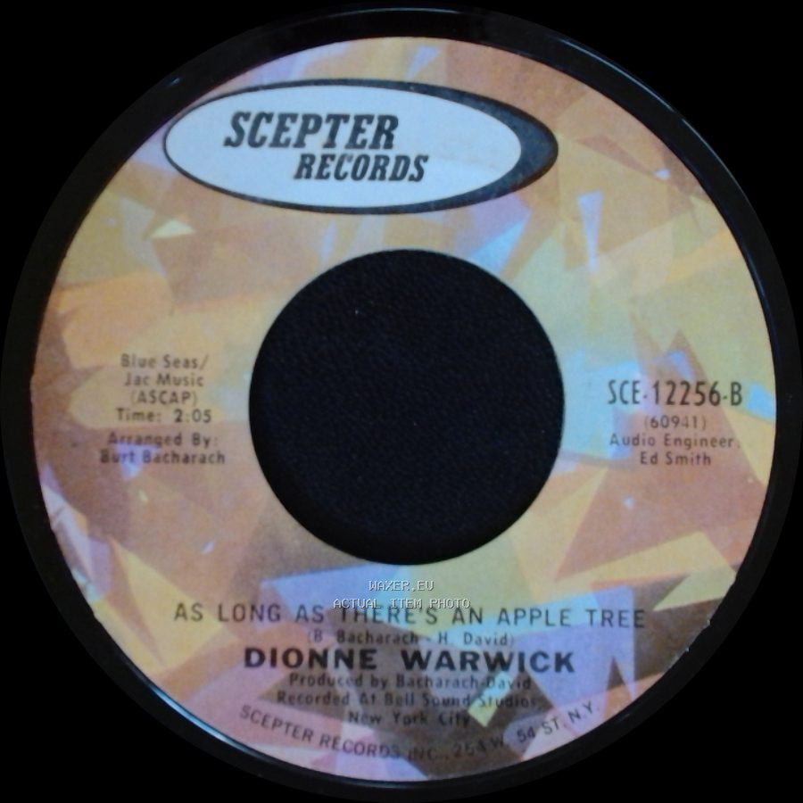 Dionne Warwick - Odds And Ends / As Long As There's An Apple Tree side B