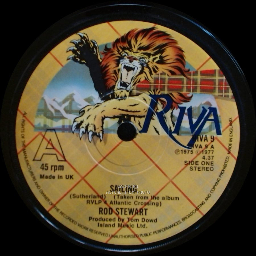 Rod Stewart - Sailing / Stone Cold Sober side A