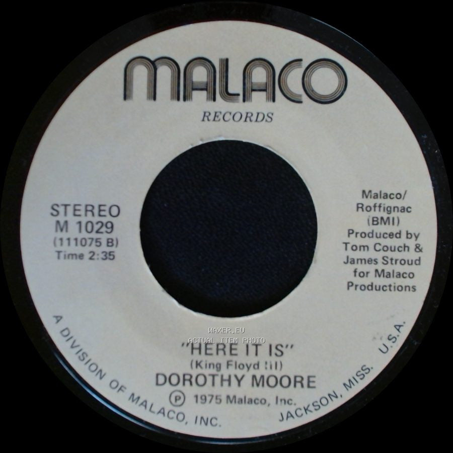 Dorothy Moore - Here It Is / Misty Blue side A