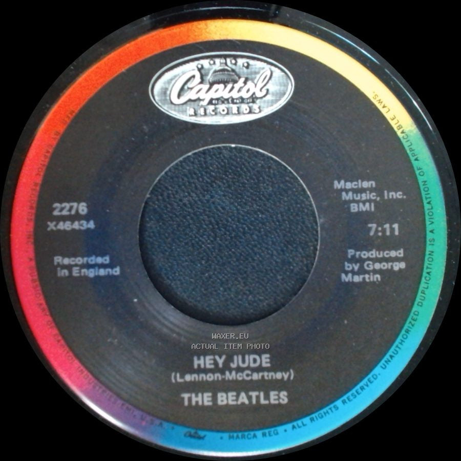 The Beatles - Hey Jude / Revolution side A