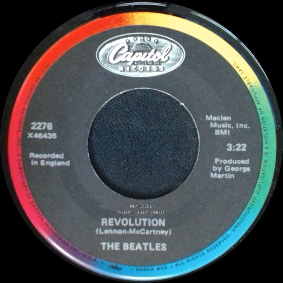 The Beatles - Hey Jude / Revolution side B
