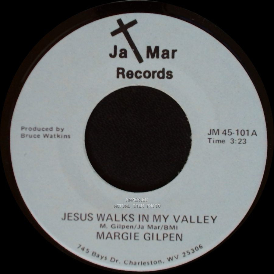 Margie Gilpen - High On The Mountain / Jesus Walks In My Valley side B