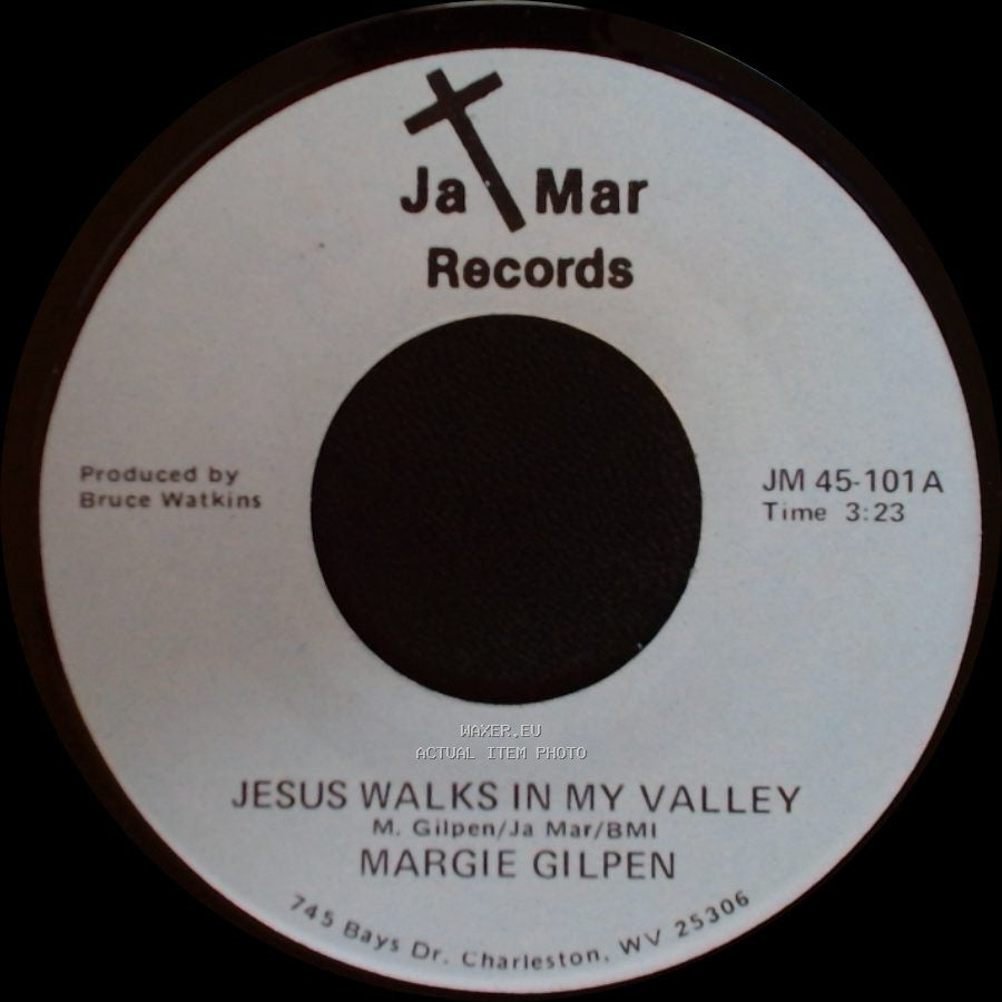 Margie Gilpen - High On The Mountain / Jesus Walks In My Valley side B