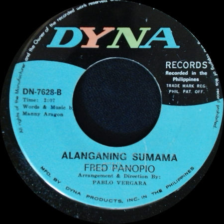 Fred Panopio - Alanganing Sumama / Paalam side A