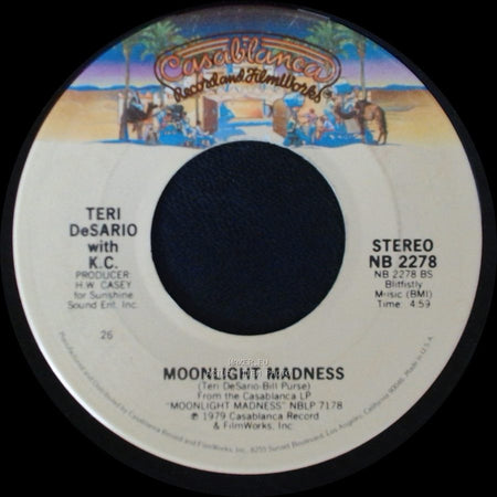 Teri Desario With K.C. - Dancin' In The Streets / Moonlight Madness side B
