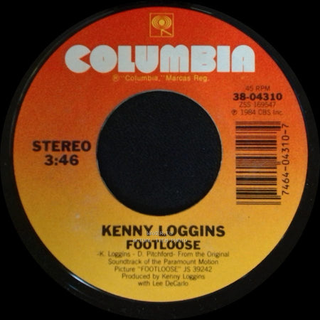Kenny Loggins - Swear Your Love / Footloose side B