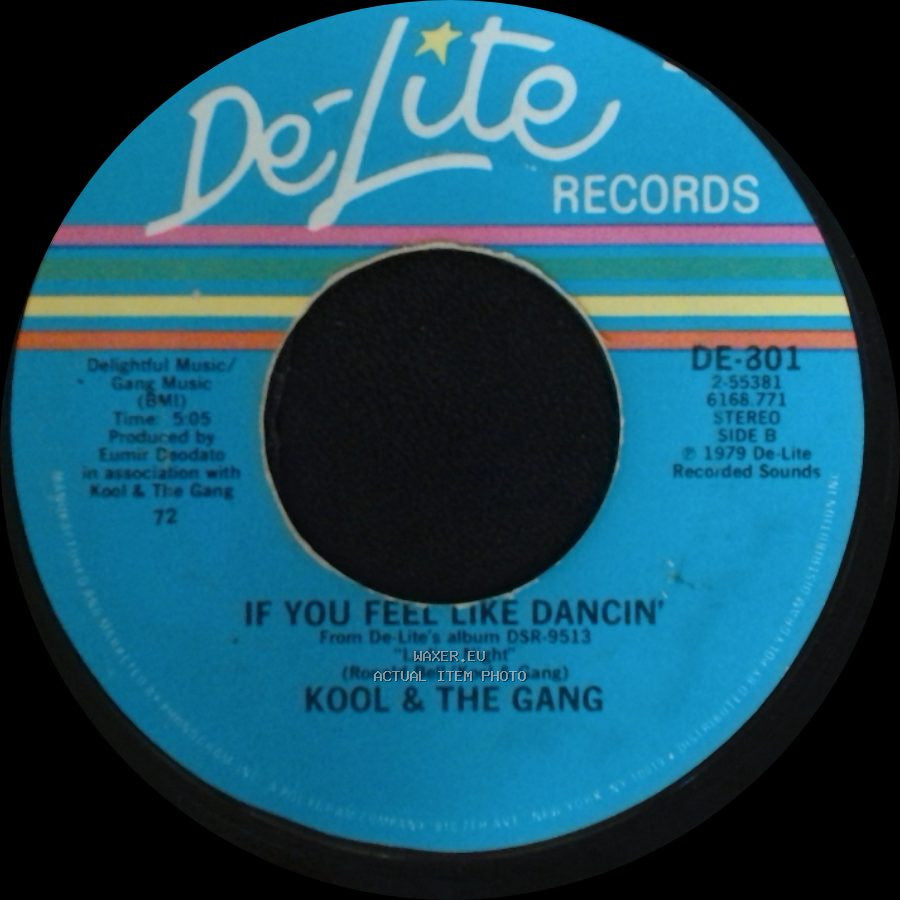 Kool & The Gang - Ladies Night / If You Feel Like Dancin' side B