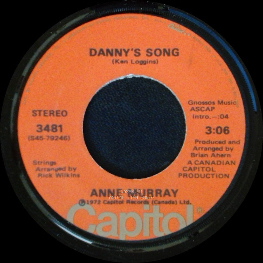 Anne Murray - Drown Me / Danny's Song side B