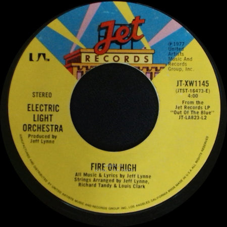 Electric Light Orchestra - Sweet Talkin' Woman / Fire On High side B
